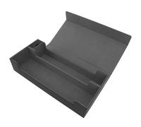 SUNGOOYUE Boîte de Rangement de Cartes Précises Aimant en Cuir PU - Locks de Cartes à Blocage avec Tiroirs Contient Plus de 550, Adaptées aux Amateurs de Jeu et de de Commerce (Black)