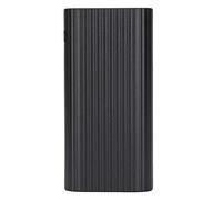 SUNGOOYUE Boîtier de Banque d'alimentation DIY, Modèle H02B, Double Batterie Compatible avec /, Matériau ABS, Chargeur Portable 69 G avec Sortie USB 5 V, Entrée Type C (Black)