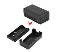 SUNGOOYUE Boîtier de Couvercle de Bol en Plastique Noir pour, Boîte Résistante aux Chocs, pour Les Amateurs D'électronique, Matériau (Black)