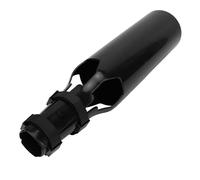 SUNGOOYUE Booster d'air pour Souffleur de Feuilles, Amplificateur de Flux d'air amélioré pour L'élimination des Débris avec Adaptateur Universel de 2 à 4 Pouces, Léger et Portable pour Le (Black)