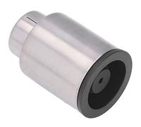 SUNGOOYUE Bouchons Sous Vide pour Bouteilles de Vin, Réutilisables, Anti-fuite, Type Presse, avec Tampon de Date Rotatif, pour Maison, Hôtel, Bar, Restaurant, Argent