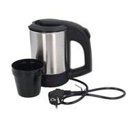 SUNGOOYUE Bouilloire électrique en Acier Inoxydable, Chauffe-eau à Arrêt Automatique avec 2 Tasses pour la Maison, Prise Ue 1000W