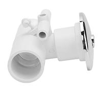 SUNGOOYUE Buse de Jet d'hydrothérapie, Buse de Massage en Plastique G3 4 pour Baignoire Spa Piscine, Lisse sans Bavures, Finition Couleur Acier Inoxydable, Installation Facile pour l'hydrothérapie