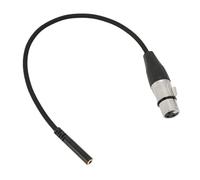 SUNGOOYUE Câble Adaptateur Féminin Xlr équilibré pour le Son Microphone pour un Mini-cric de 1/8 Pouce 3,5 Mm à Xlr Câble Féminin pour les, les Tablettes et les Ordinateurs Portables 1-pack
