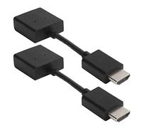 SUNGOOYUE Câble d'extension, Compatible 4K, TPE Noir, 4.3x1.2 Pouces, Adaptateur Rotatif, pour Projecteur TV Home Cinéma