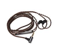 SUNGOOYUE Câble pour écouteurs Premium à 2 Broches, Cuivre Transparent, Fil OFC de 120 Cm avec Micro et Contrôle du Volume, Compatible avec les écouteurs Weston UE TRN