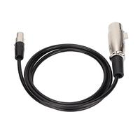 SUNGOOYUE Câble XLR Femelle vers Mini XLR Femelle, Câble de Microphone Professionnel de 1 M pour Casque K240 K240S K240MK II K141, PVC, Son HiFi