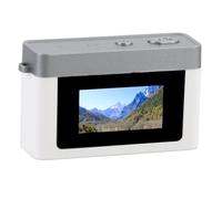 SUNGOOYUE Caméra Miniature 1080P, Caméra Vidéo Numérique Compacte 12MP avec écran de 0,96 Pouces, Légère et Portable pour la Vie étudiante sur Le Campus (White)