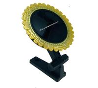 SUNGOOYUE Capteur de Pluie Extérieur sans Fil Taille Compacte Pratique | Pluviomètre sans fil avec chargement solaire pour balcons, des précipitations, chargement solaire éliminant les