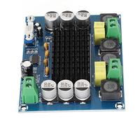 SUNGOOYUE Carte Amplificateur de Puissance Double Canal, Sortie 2 X 120 W, 12-24 V CC, Matériau PCB avec Protection Contre Les Courts-Circuits, Circuit intégré Haute sensibilité, efficacité 90%