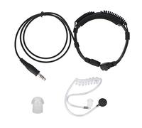 SUNGOOYUE Casque Micro de Gorge, écouteur à Tube Acoustique à Air Rétractable Robuste avec Double Transpondeur de Microphone, pour Talkies-Walkies HYT