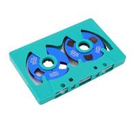 SUNGOOYUE Cassettes, Bobines Plaquées Métal Coque ABS Enregistrables 50 Minutes Lecteur de Cassettes Audio avec Bobine Mobile Composants pour Punk Rock Indie Hip Hop
