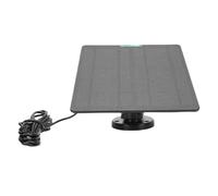SUNGOOYUE Chargeur Solaire 10W Chargeur Solar Panneau Solaire USB Panneau de Chargeur Solaire pour la Porte de la Caméra de sécurité avec Câble IP65 360 ° Réglable Câble de 9,8 Pieds (Black)