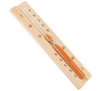 SUNGOOYUE Chronomètre de Sauna de Sable en Bois