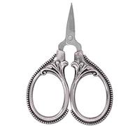 SUNGOOYUE Ciseaux à Broder en Acier Inoxydable, Petits Ciseaux, 60 X 42 Mm, Coupe-fil Portable pour la Couture, la Couture, l'artisanat, les Utilisateurs de Travaux d'aiguille, Style Rétro Compact