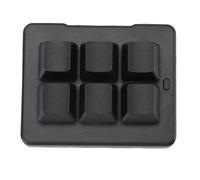 SUNGOOYUE Clavier à 6 Touches, Macro Programmable Bluetooth Fil 2,4 G USB Filaire 3 Modes Clavier Mécanique avec Logiciel ElfKey, pour Le Travail de Jeu et Une Utilisation Industrielle