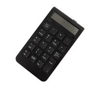SUNGOOYUE Clavier Numérique USB, pavé Numérique Fil 2,4 G avec écran LCD, ABS 19 Touches, pavé USB Portable, Portée 10 M, Chargement Micro pour Ordinateur Portable, PC, Bureau, comptabilité