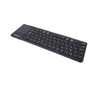 SUNGOOYUE Clavier Pliable, Clavier Fil Portable 5.3 2.4G avec pavé Numérique pavé Tactile avec Batterie du pavé Tactile 59,3 X 64,8 Mm pour Tablette, Ordinateur Portable, PC,