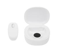 SUNGOOYUE Clicker de Retournement de Page à Distance Bluetooth, Roue de Défilement Multifonctionnelle avec Station de Chargement pour Enregistrement Vidéo de Téléphone, Obturateur de (White)