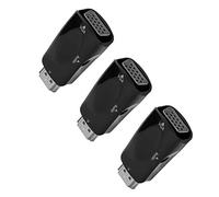 SUNGOOYUE Convertisseur Adaptateur vers VGA avec Câble Audio, Haute Résolution 1080P, Lot de 3, Compatible avec Les Ordinateurs Portables, Tablettes, Moniteurs et Projecteurs