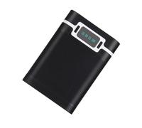 SUNGOOYUE Coque de Batterie Externe au Lithium DIY, Conception Compacte et Légère pour Un Transport Facile, avec Sortie USB et Indicateur, pour Smartphones (9500)