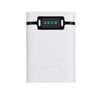 SUNGOOYUE Coque de Batterie Externe au Lithium DIY, Conception Compacte et Légère pour Un Transport Facile, avec Sortie USB et Indicateur, pour Smartphones (9500)
