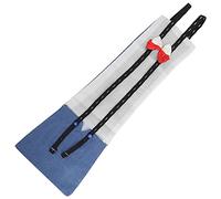 SUNGOOYUE Couches de Canard pour Vrais Canards, Couches en Tissu pour Poulet Denim M, Vêtements de Volaille Lavables et Réutilisables avec Nœud Papillon, pour Caneton, Poule, Oie, Utilisation à la (L)