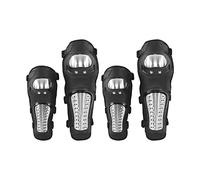 SUNGOOYUE Coudière de Protection pour Moto, Genouillères au Design Confortable et Léger, Protection Professionnelle pour Motocross, VTT, VTT, Utilisation Polyvalente pour la Course, Le Ski,