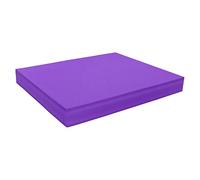 SUNGOOYUE Coussin D'équilibre, Tapis D'exercice en Mousse TPE Haute Résilience à Texture Diamant Antidérapante pour L'entraînement de stabilité de Fitness de Yoga, avec une Conception (40 * 33 * 5cm)