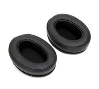 SUNGOOYUE Coussinets d'oreille de Remplacement pour Momentum 2.0, Mousse à Mémoire de Forme et Cuir Artificiel, Noirs, Paquet de 2, Isolation du Bruit (Black)