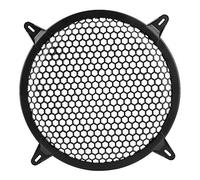SUNGOOYUE Couverture de Gril de Caisson de Basses de Voiture, Protection de Haut-Parleur en Plastique, Couverture de Caisson de Basses de 12 Pouces Noire, Protège Contre Les Coupures, Les Bosses et