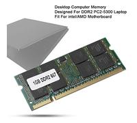 SUNGOOYUE DDR2 667MHz Haute Sortie 1 G de Mémoire pour PC2-5300 / Ordinateurs Portables pour Ordinateur de Bureau, 1 Pack