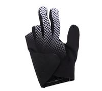 SUNGOOYUE de Billard, de Sport de Queue de Billard Durable avec Poignée de Queue Magnétique Paume Ouverte Maille Respirante pour Main Gauche ou Droite (L)