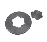 SUNGOOYUE Diffuseur de Chaleur, Plaque D'adaptation à Induction Amovible Efficace pour Cuisinière à Gaz, Dégivrage Rapide pour Dégivrage Rapide, Plaque de Conduction Thermique pour Cuisinière à Gaz