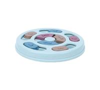 SUNGOOYUE Dog Slow Feeder Toy, 9.53in Sliding Puzzle Disc (Box Packing) | Enrichissement canin interactif, Obstacle rotatif à 360 °, PP résistant aux morsures, base antidérapante, jeu silencieux au