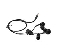 SUNGOOYUE Écouteurs étanches à Cordon Court, classé IP68, Câble ABS de 15,8 Pouces, Prise Plaquée Or de 3,5 Mm, écouteurs de Sport de Course à Pied avec Plusieurs Bouchons d'oreille