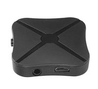 SUNGOOYUE Émetteur et Récepteur 5.0, Adaptateur sans Fil 2 en 1, ABS Noir, Portée de 32,8 Pieds, Autonomie de 4,5 Heures, avec Câbles et Auxiliaires