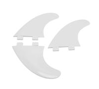 SUNGOOYUE Ensemble de Propulsion des Ailerons de Surf, Conception Flexible en PVC Tri Fin pour Une stabilité et Un Contrôle Améliorés Compatibles avec des Planches de Surf Gonflables pour
