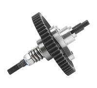 SUNGOOYUE Ensemble D'embrayage Complet à Engrenage Droit 54T, Engrenage Différentiel en Acier et Aluminium avec Dents Fabriquées avec Précision, pour Voitures Slash 4x4 Stampede Rustler (SILVER)