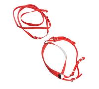 SUNGOOYUE Ensemble Licol et Rênes pour Cheval en PVC, Cuir PU, Nylon, Bride de Cheval Réglable, Ajustement Confortable, Contrôle Facile, Look élégant pour l'entraînement, Les Cours d'équitation, Les