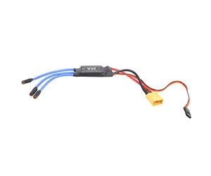 SUNGOOYUE ESC RC 30A, Contrôleur de Vitesse sans Balais de Composants électroniques avec Prise XT60 et Bec 5V 1,5A, LiPo 2 à 3S pour Drones de Course FPV, Hélicoptères et RC