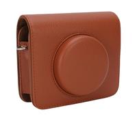 SUNGOOYUE Étui à Caméra Numérique, Sac de Protection en Cuir PU Anti-Drop Léger avec Sangle à Couverture Avant Détachable ou Caméra Instantanée C300R (Brown)