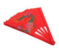 SUNGOOYUE Éventail Tai Chi Rivet Métallique Lisse Ouverture | Éventail léger de Tai Chi en bambou pour la pratique des arts martiaux, ouverture de rivet en métal lisse, tissu en soie de
