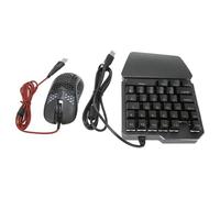 SUNGOOYUE GAMWING Pack combiné de Jeu Mobile 4 en 1 avec Clavier, Souris, Support de Téléphone pour, Connexion 4.0, Matériau ABS, Compatible Jeux