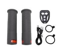 SUNGOOYUE Grip de Guidon Scooter, Accessoires de Poignée de Poignée de Scooter électrique avec des Signaux de Virage Intégrés et Télécommande pour Une Large compatibilité