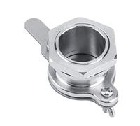 SUNGOOYUE Honey Gate Valve, 1.5in Fileté Baril, Acier Inoxydable | Robinet de distribution d\'extracteur, Compatible NPS de 1.5 pouces, écrou d\'étanchéité étanche, poignée de commande
