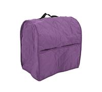 SUNGOOYUE Housse de Mixeur, Sac de Protection contre la Poussière pongé en Polyester matelassé pour Batteur sur Socle de Cuisine, avec Poignée et Poches de Rangement (violet)
