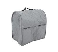 SUNGOOYUE Housse de Mixeur, Sac de Protection contre la Poussière pongé en Polyester matelassé pour Batteur sur Socle de Cuisine, avec Poignée et Poches de Rangement (GREY)