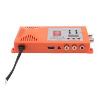 SUNGOOYUE Interface Multimédia HD vers Modulateur RF, Modulateur RF Coaxial avec Port D'antenne, pour Consoles de Jeux Stick Box (Prise UE)