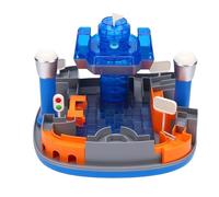 SUNGOOYUE Jouet de Piste de Course pour Enfants, Ensemble de Jeu de Puzzle 3D en Plastique pour les Tout-petits avec un Design de Labyrinthe Créatif et des Motifs Colorés pour un Apprentissage Amusant